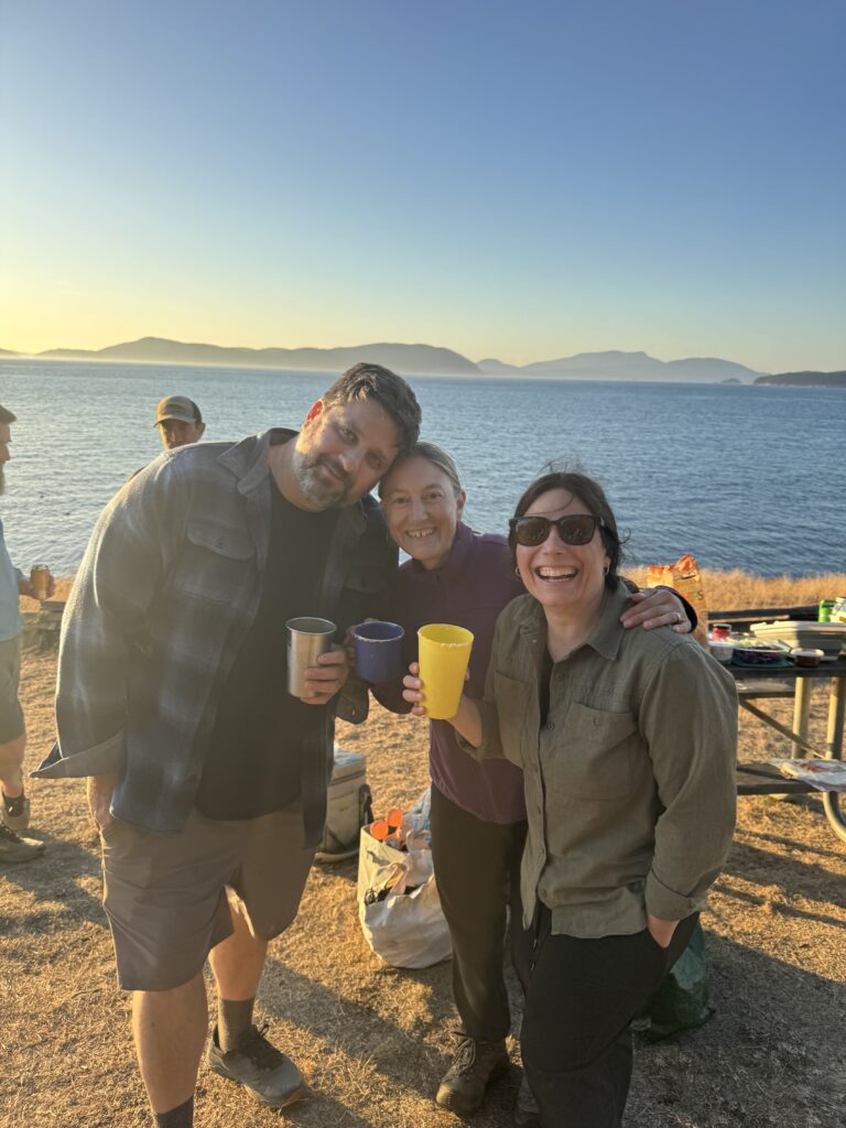friends at beach